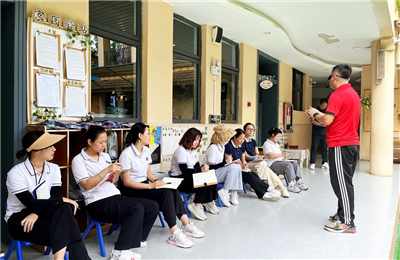 以研促教、助力成长——深圳坂田街道金色半山幼儿园体育教研活动！