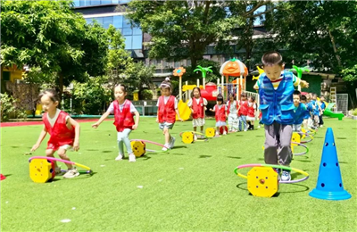 互动教研，共同成长—福田区金达来幼儿园、福强幼儿园体育教研活动